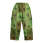 Patchwork Printed Cotton Trousers