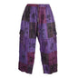 Patchwork Printed Cotton Trousers