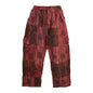 Patchwork Printed Cotton Trousers
