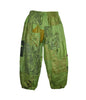 Patchwork Cotton Harem Trousers