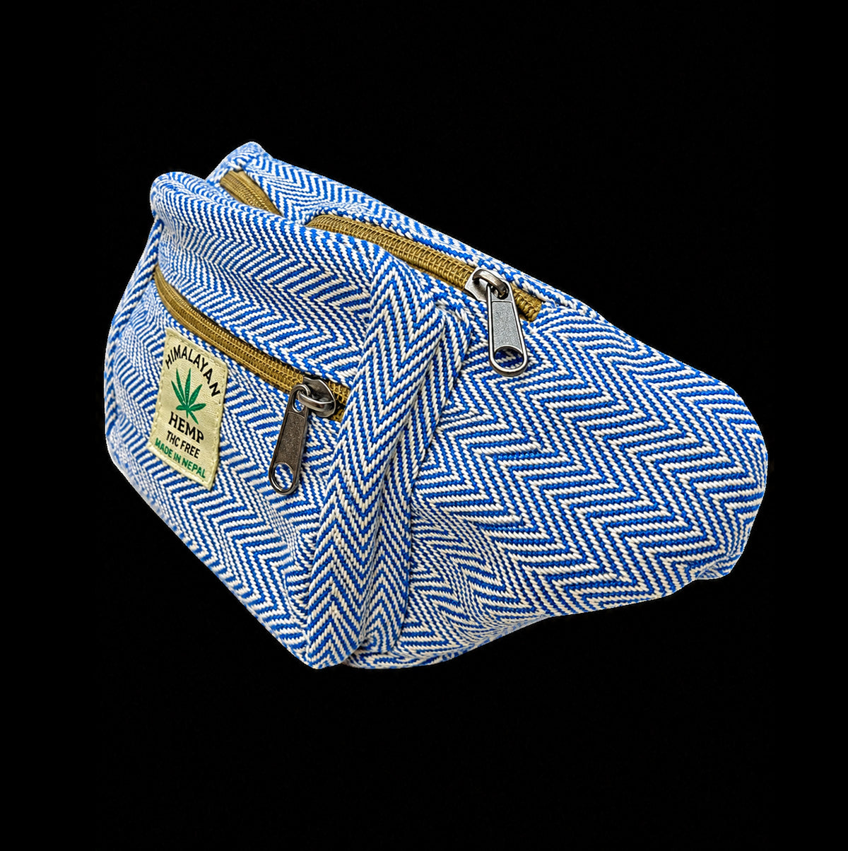 Woven Cotton and Hemp Bum Bags