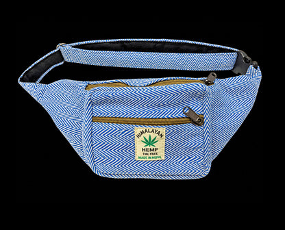 Woven Cotton and Hemp Bum Bags