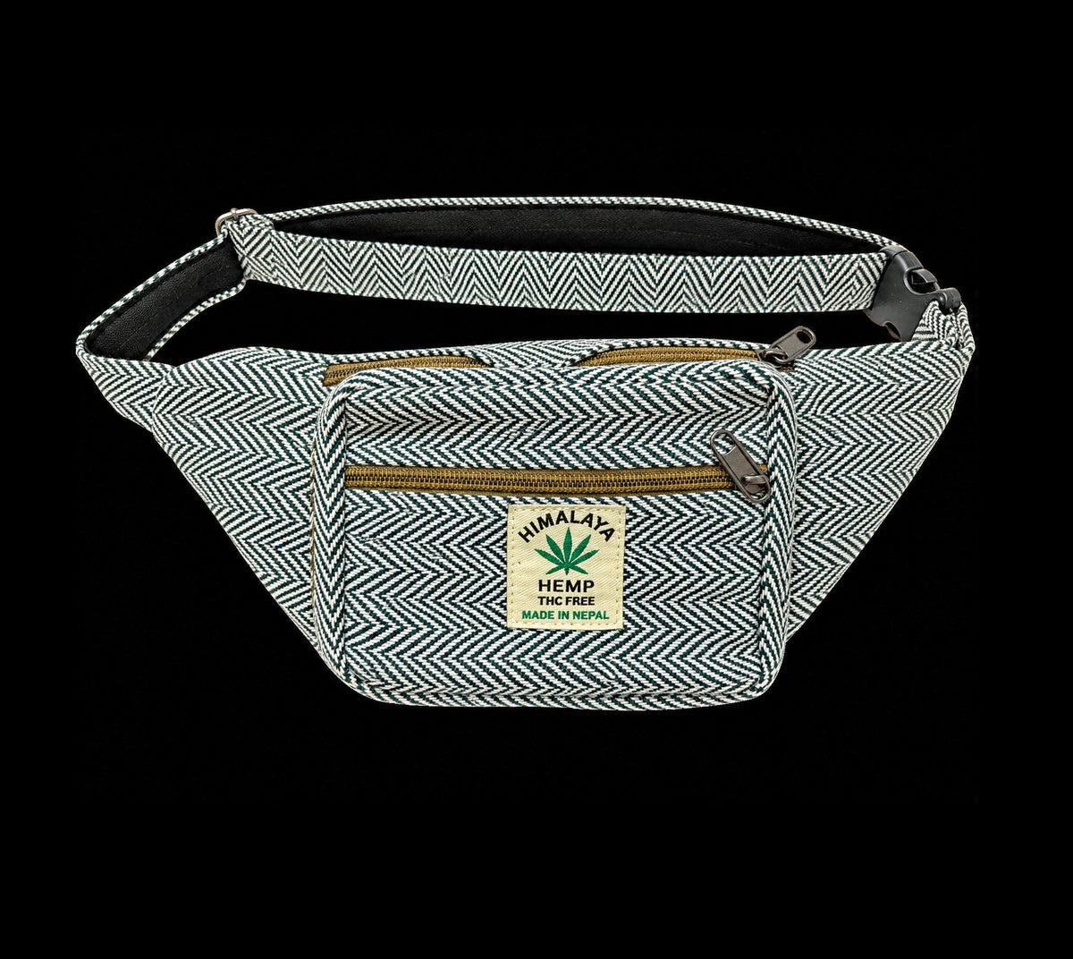 Woven Cotton and Hemp Bum Bags