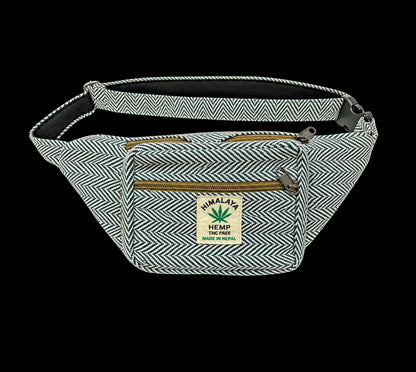 Woven Cotton and Hemp Bum Bags