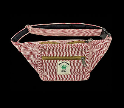 Woven Cotton and Hemp Bum Bags
