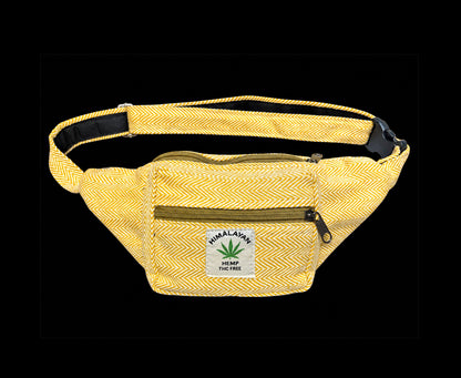 Woven Cotton and Hemp Bum Bags