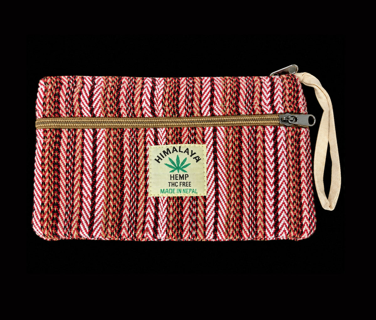 Large Woven Cotton and Hemp Purse