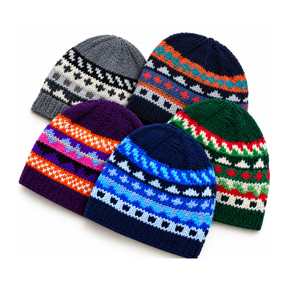 Knitted Wool Fleece Lined Hat
