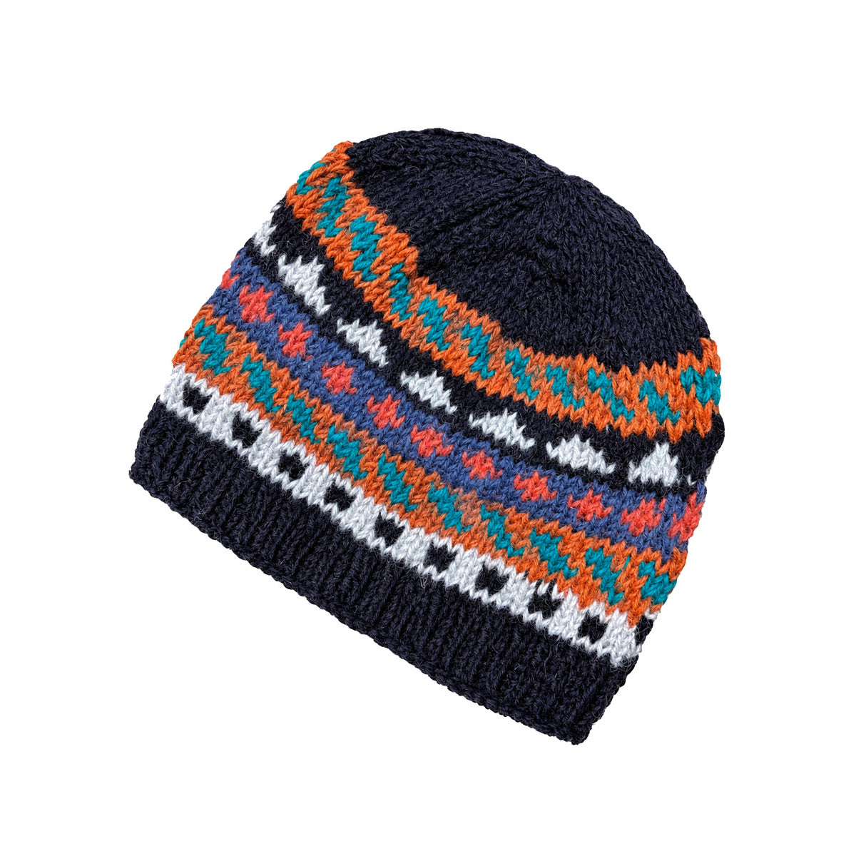 Knitted Wool Fleece Lined Hat