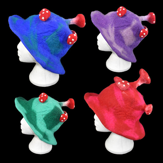 Mushroom Felt Hat
