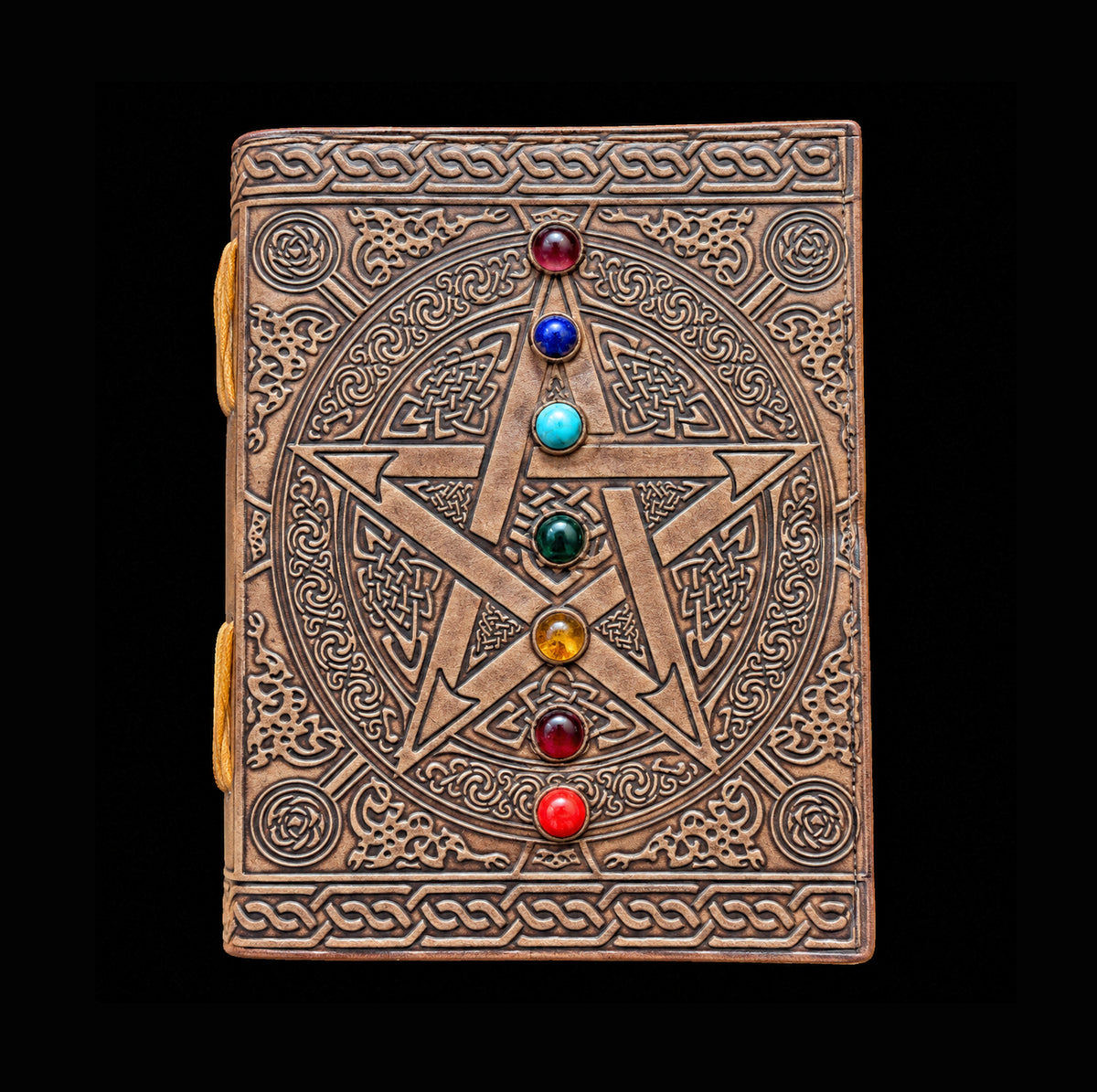 Leather and Gemstone Notebooks