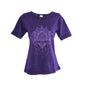 Lotus Print T - Shirt Top