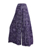 Celestial Print Palazzo Trousers