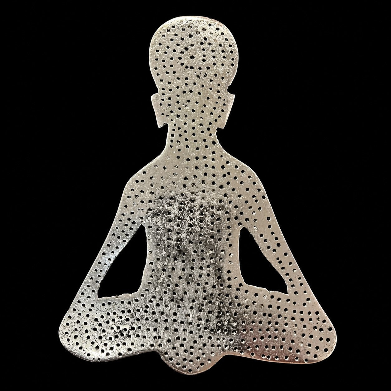 Large Recycled Aluminium Buddha Chakra Ash Catcher