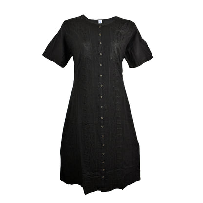 Embroidered Floral Dress