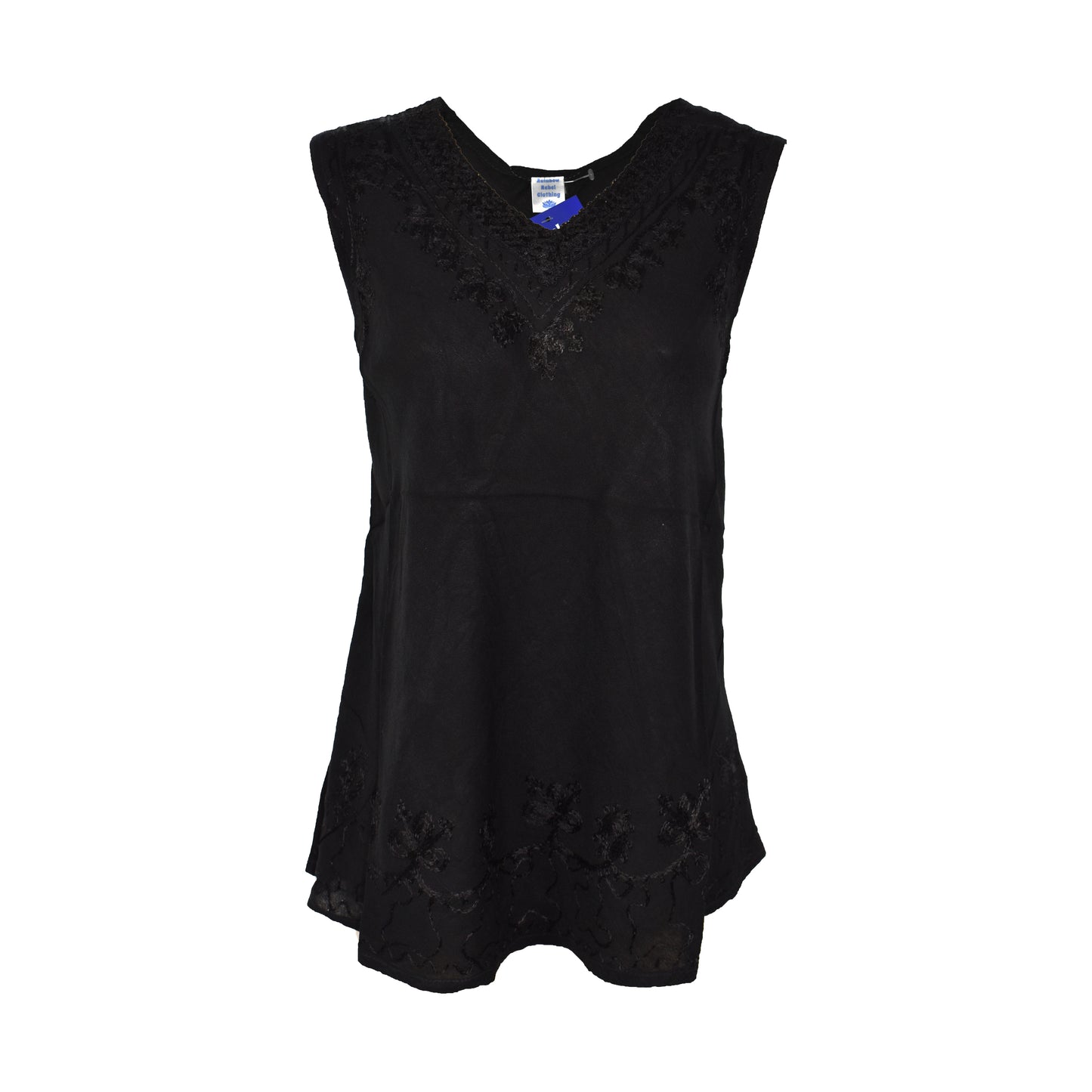 Embroidered Umbrella Vest Top