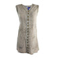 Embroidered Sleeveless Blouse