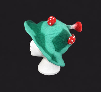 Mushroom Felt Hat