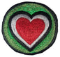 Love Sew on Patch 8cm