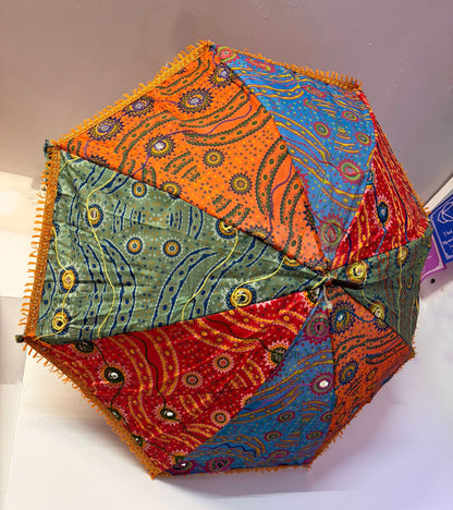 Patchwork Cotton Parasols