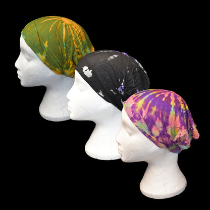 Tie Dye Rayon Bandana Hair Band