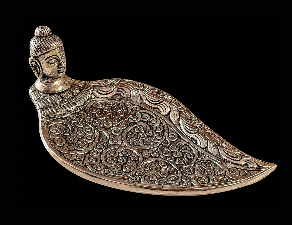 Recycled Aluminium Buddha Leaf Ash Catcher