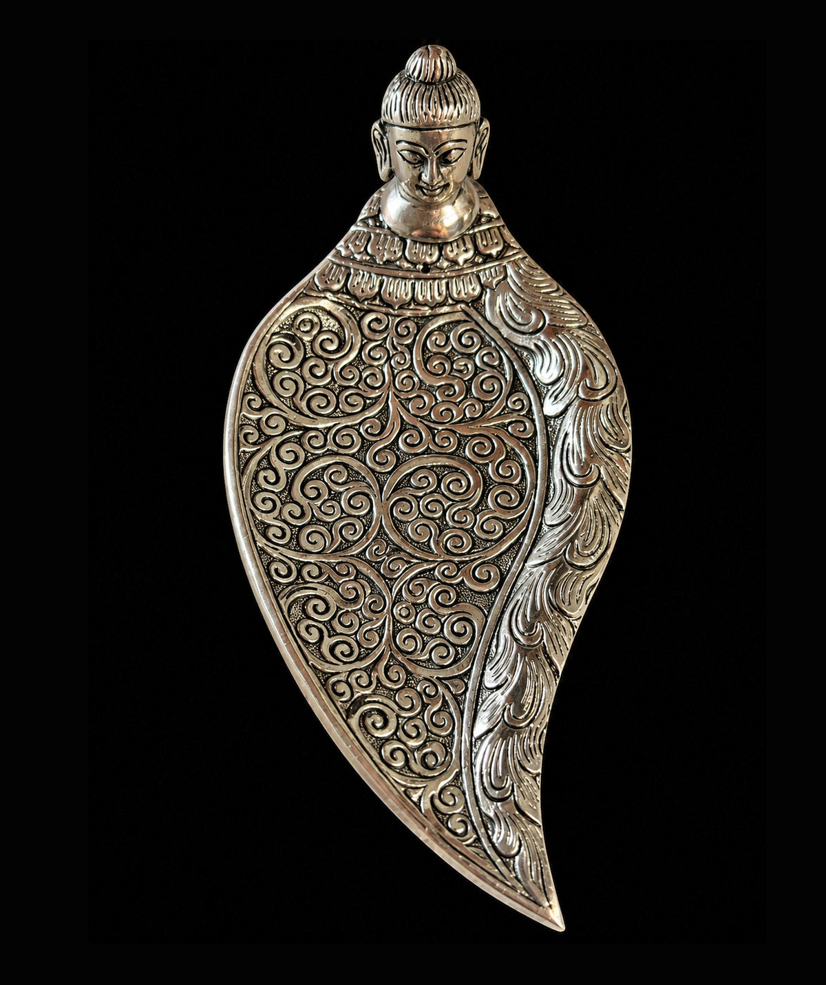 Recycled Aluminium Buddha Leaf Ash Catcher