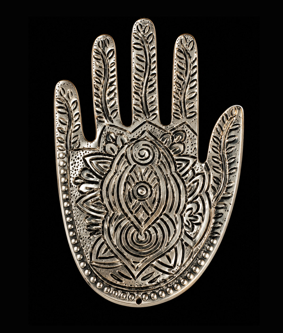Recycled Aluminium Hamsa Hand Ash Catcher