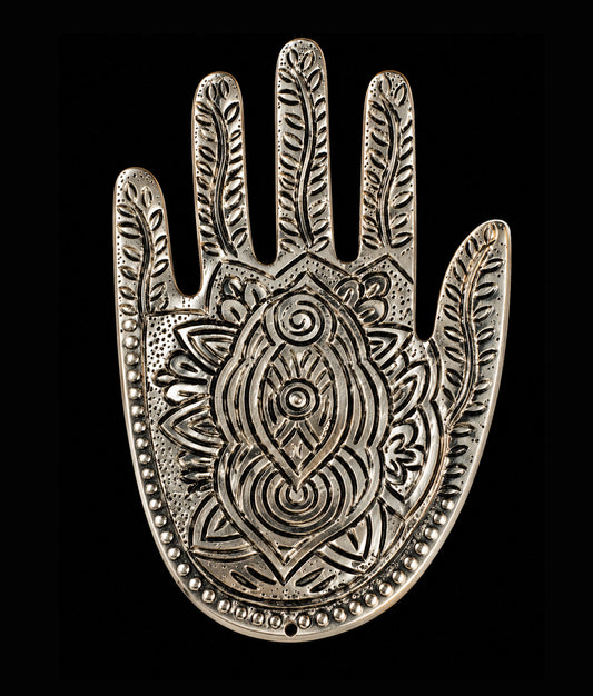 Recycled Aluminium Hamsa Hand Ash Catcher