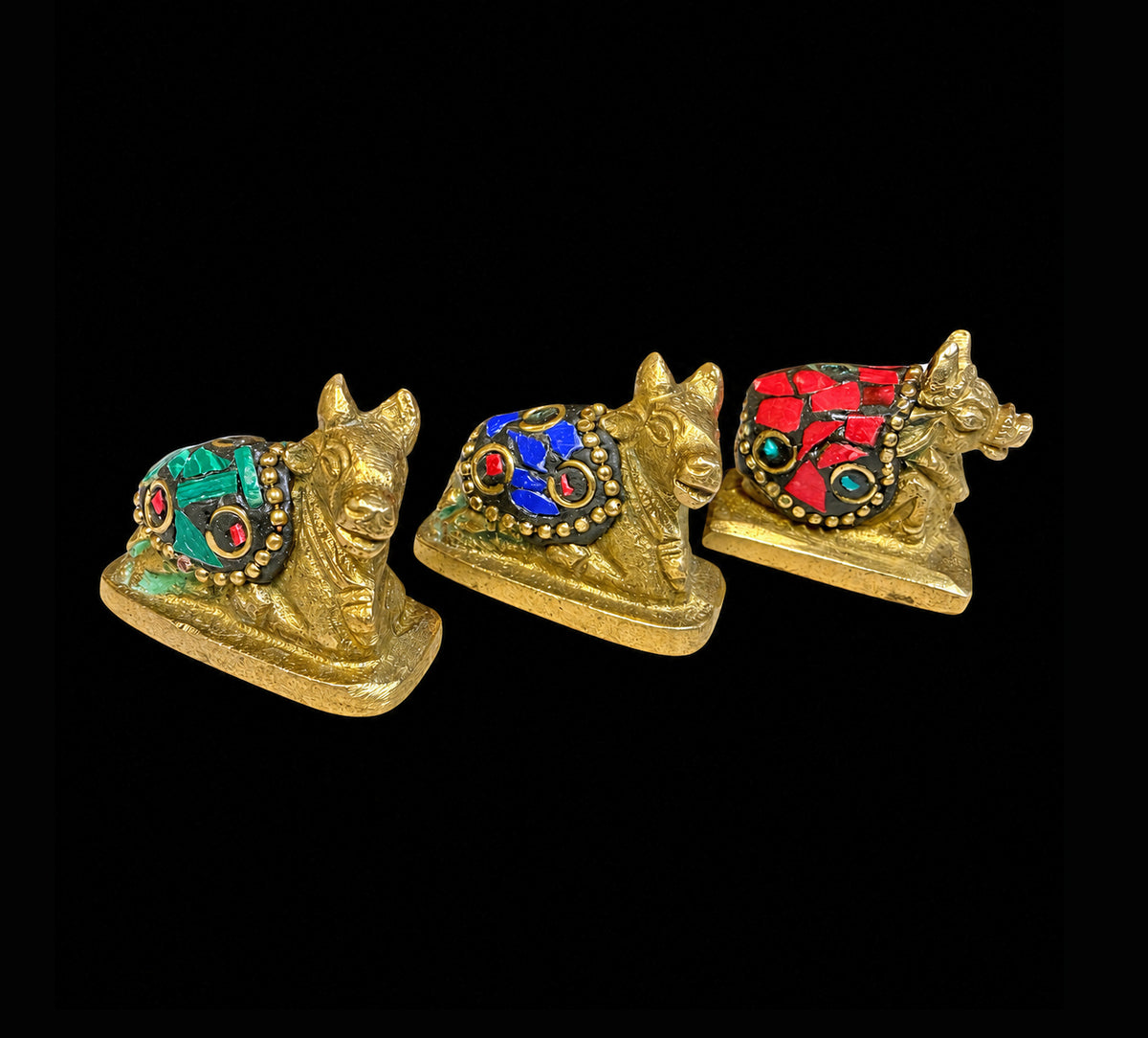 Brass Incense Holder - Cow