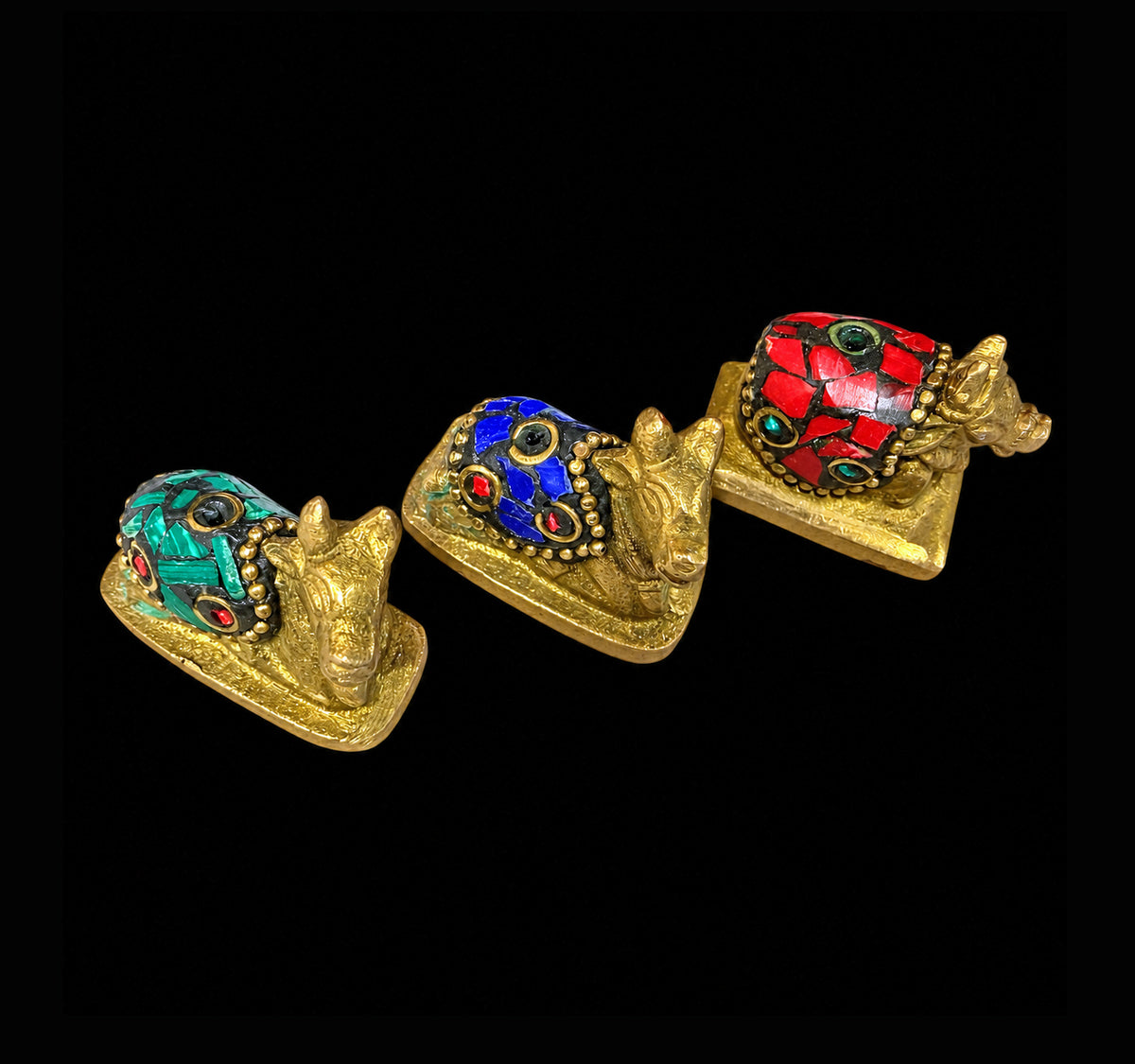 Brass Incense Holder - Cow