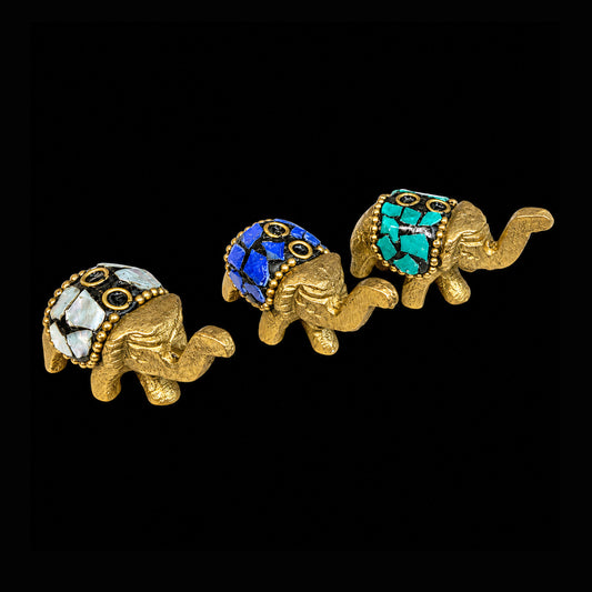 Brass Incense Holder - Elephant