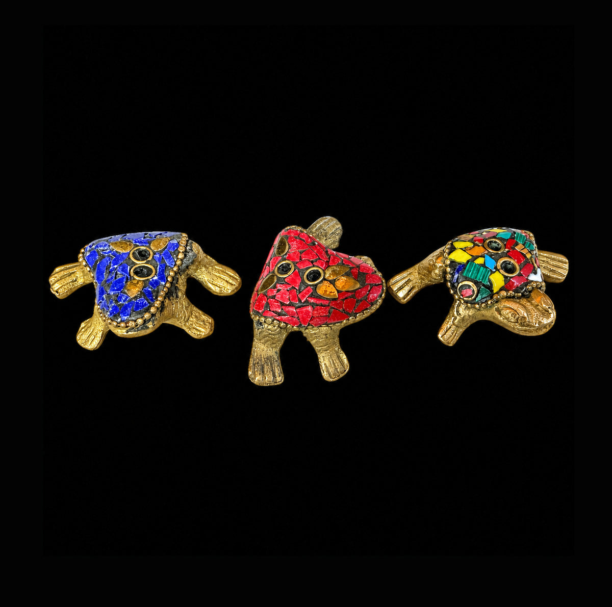 Brass Incense Holder - Frog