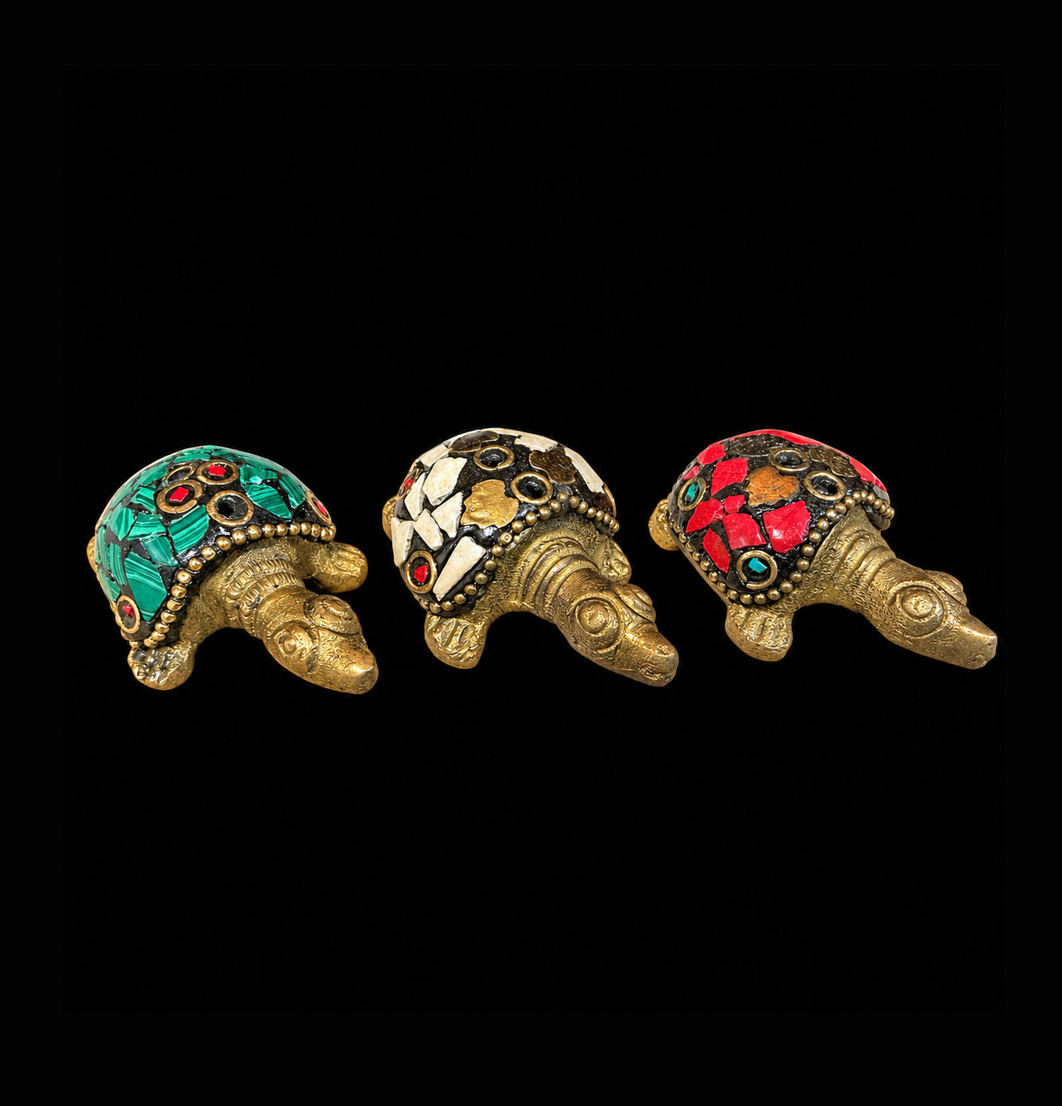 Brass Incense Holder - Turtle