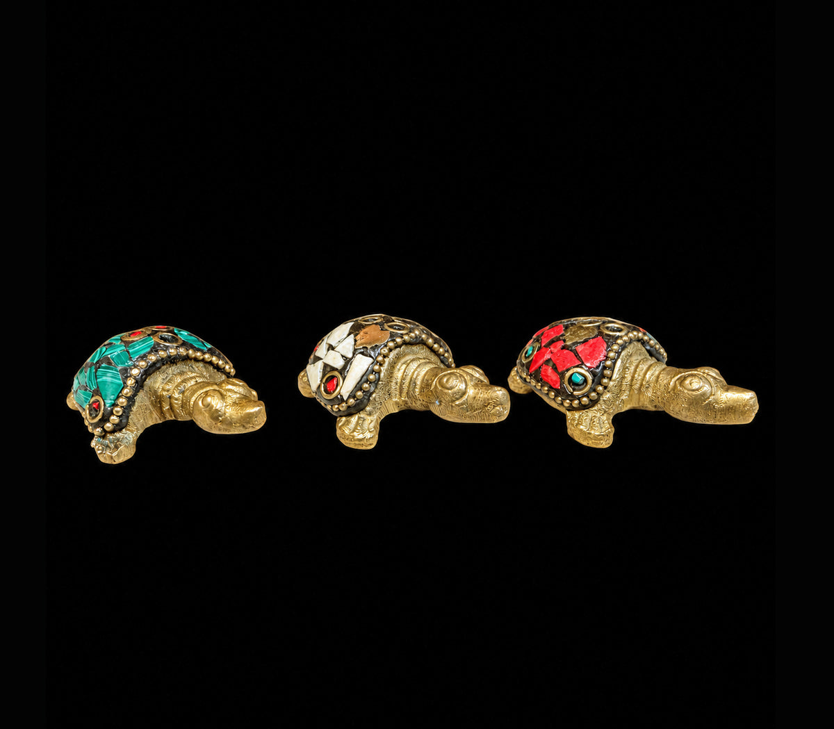 Brass Incense Holder - Turtle
