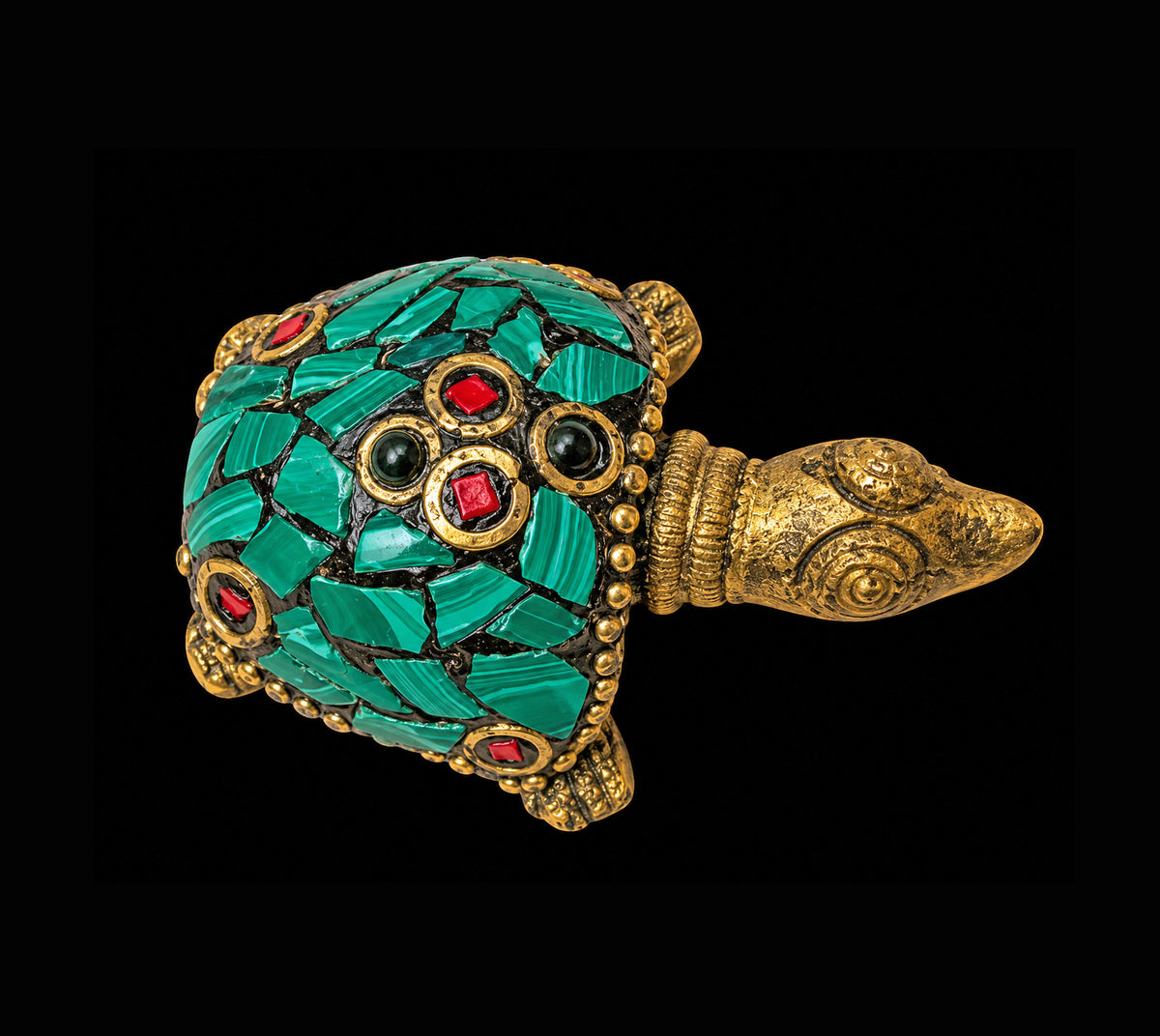 Brass Incense Holder - Turtle