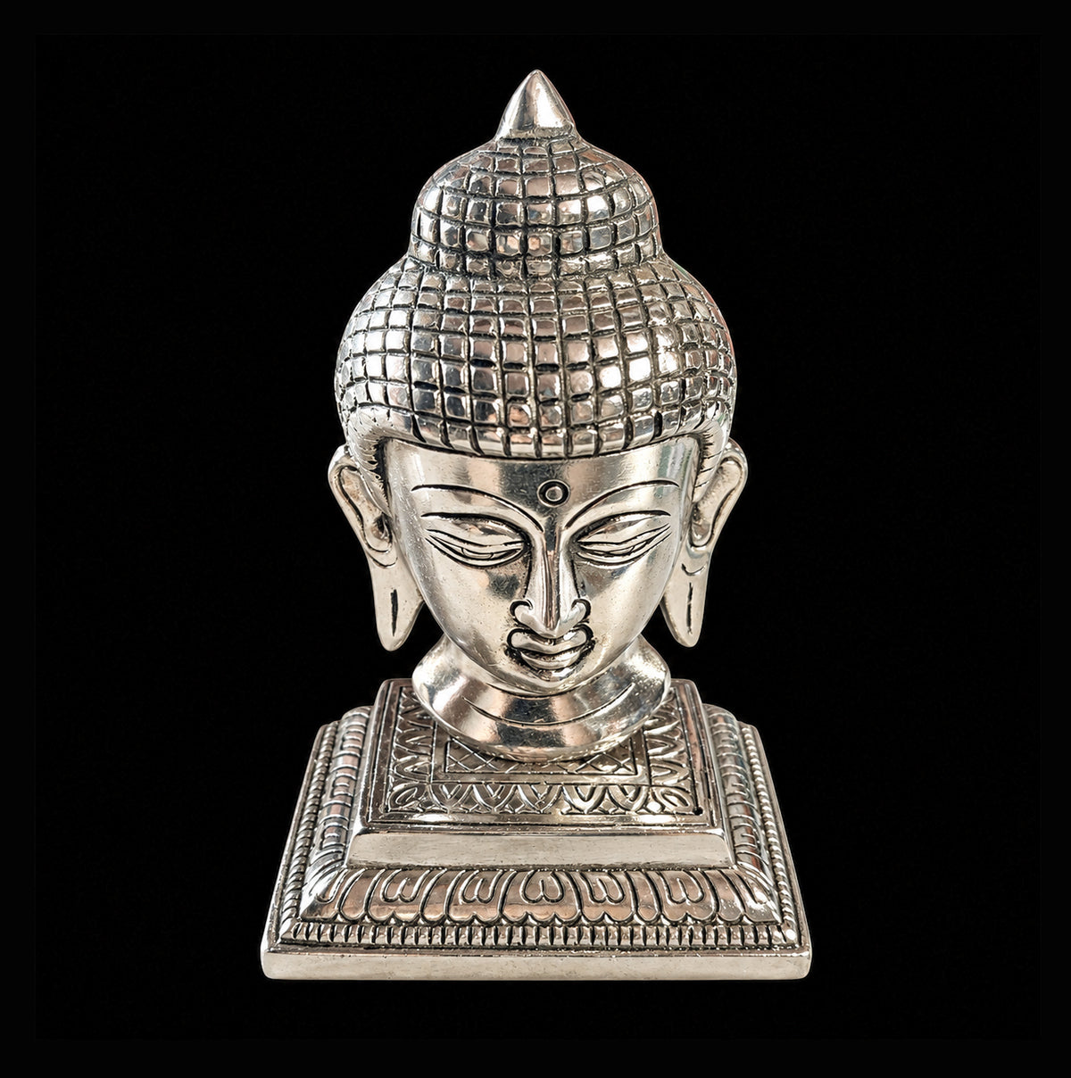 Large Recycled Aluminium Buddha Ash Catcher