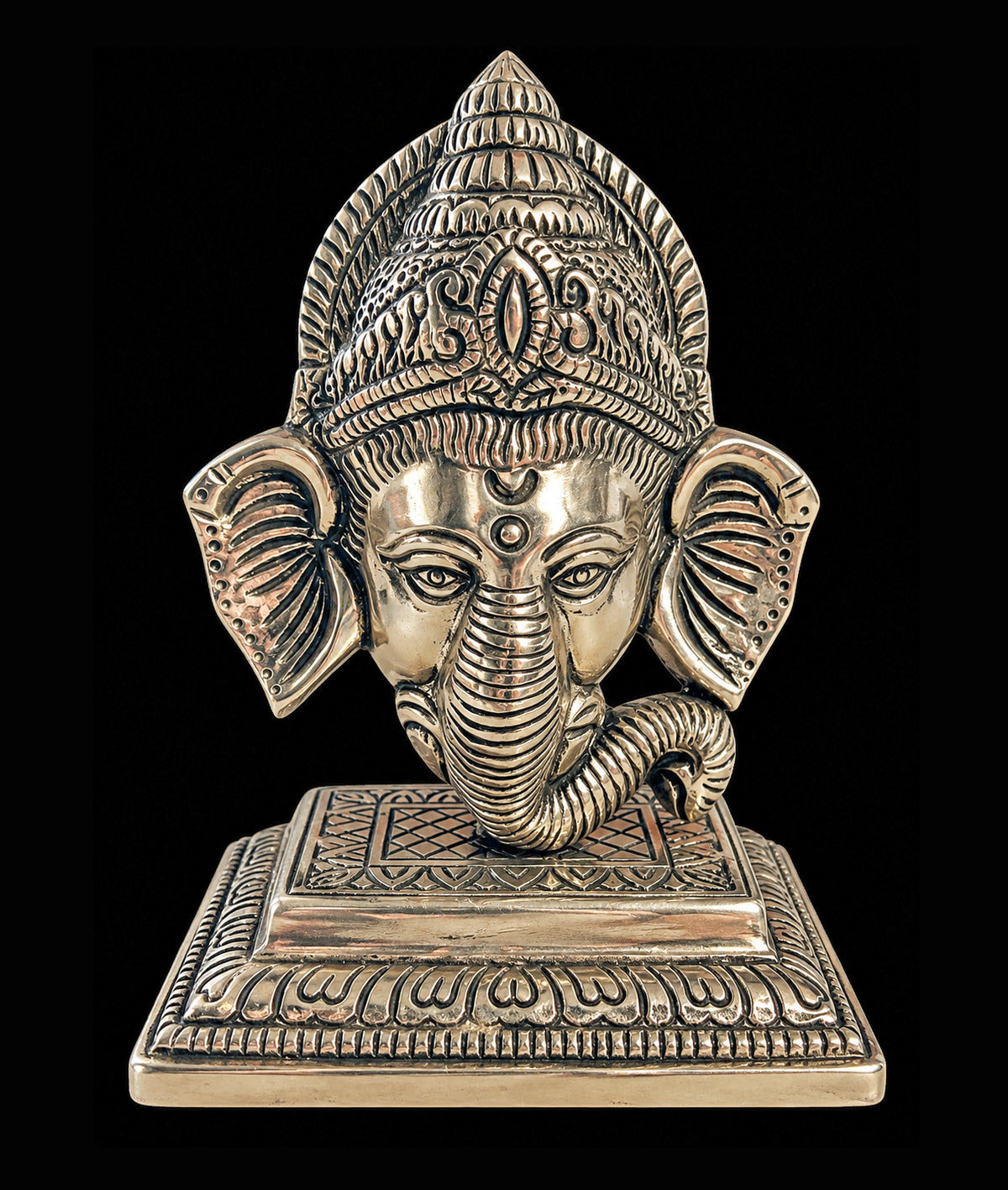 Large Recycled Aluminium Ganesh Ash Catcher