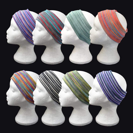 Striped Cotton Hair Band