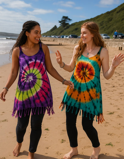 Tie Dye Strappy Top