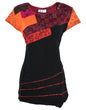Boho Printed Cotton Cap Sleeve Top