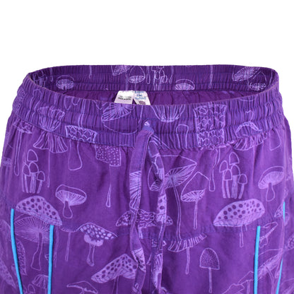 Multi Mushroom Print Harem Trousers