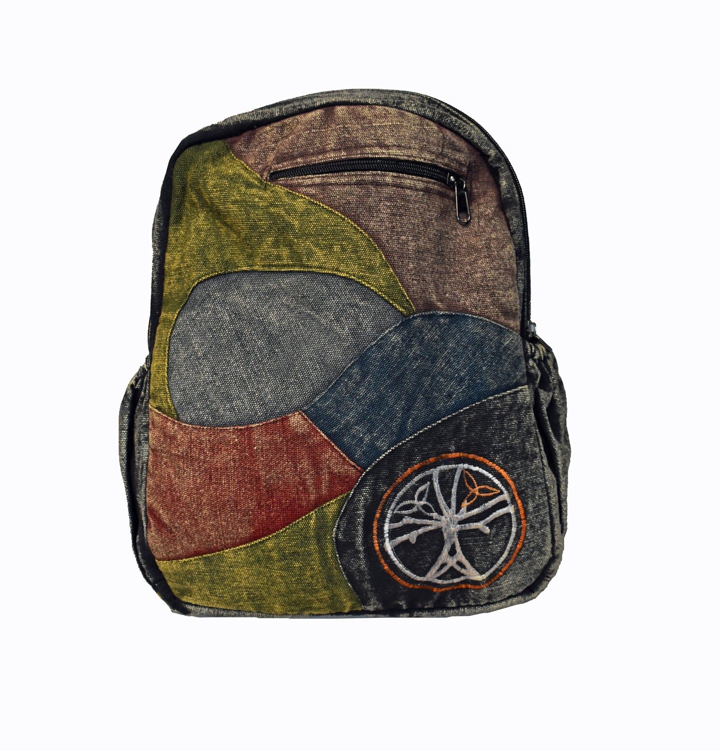 Embroidered Stonewashed Back Pack