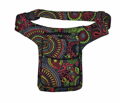 Mandala Print Hip Bag