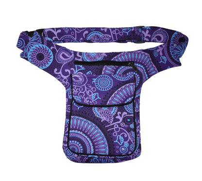 Mandala Print Hip Bag