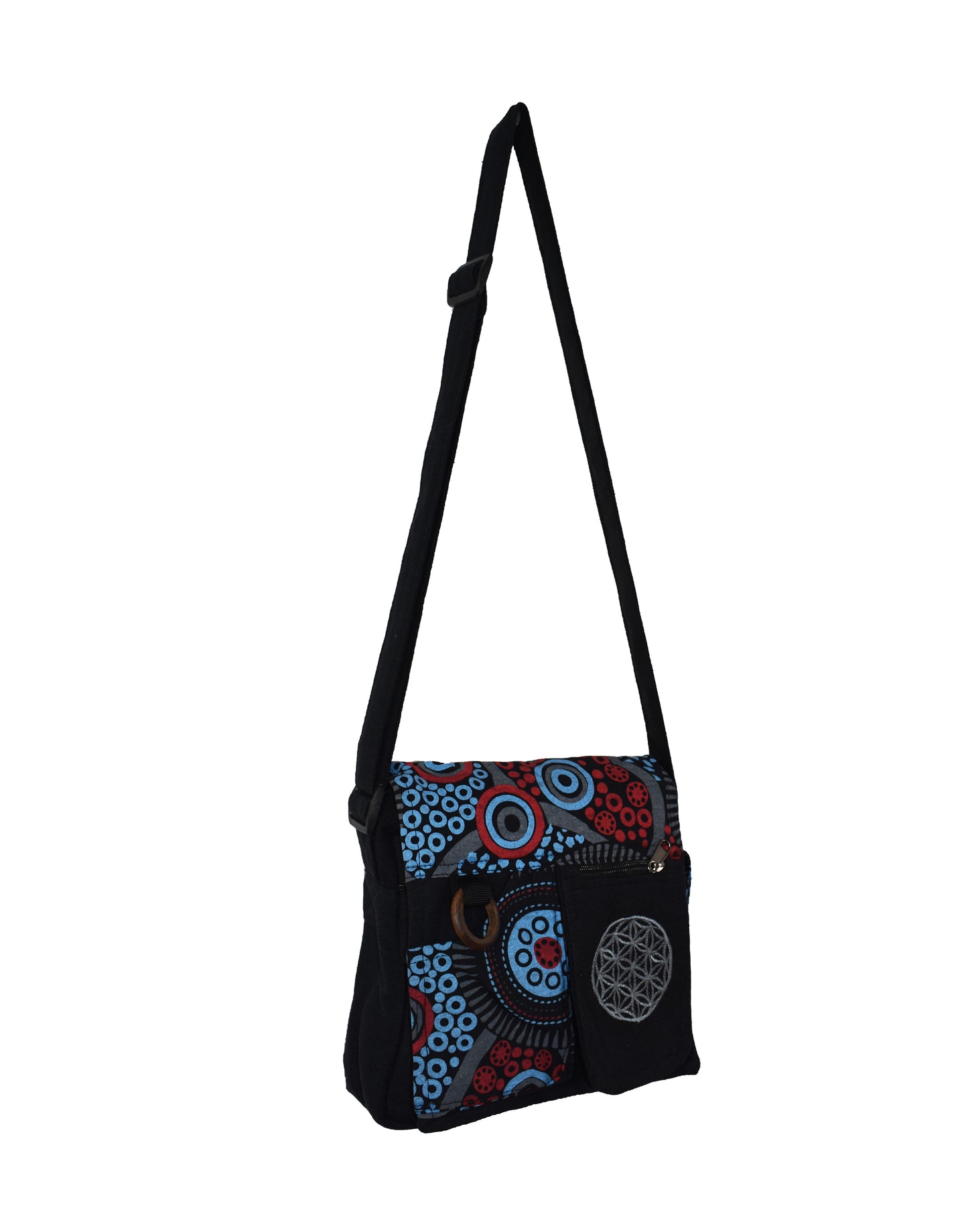 Flower of Life Sacred Geometry Shoulder Bag