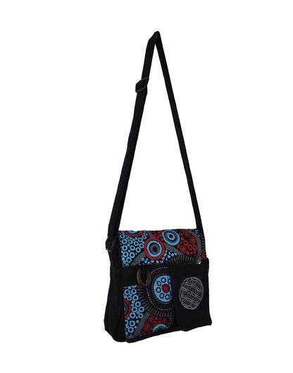 Flower of Life Sacred Geometry Shoulder Bag