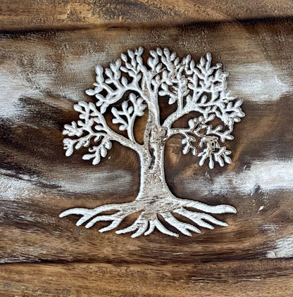 Large Wooden Incense Ash Catcher - Tree