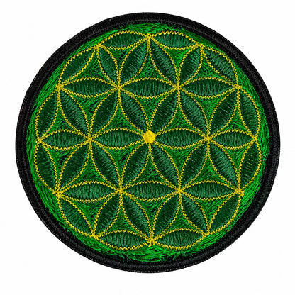Flower of Life Sew on Patch 8cm