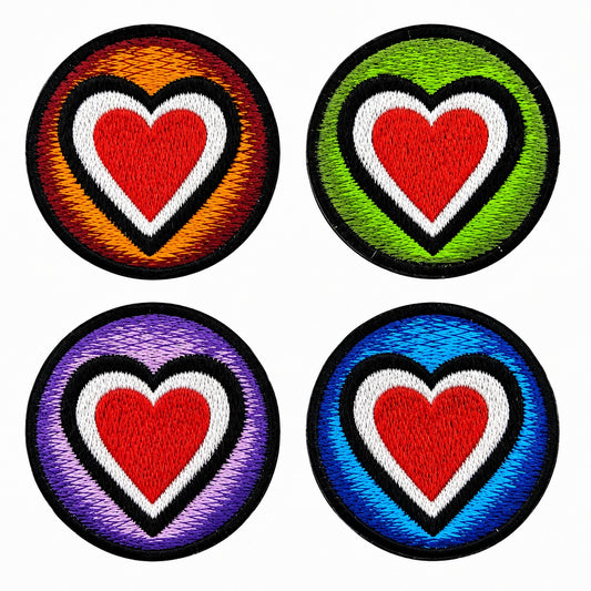 Love Sew on Patch 8cm